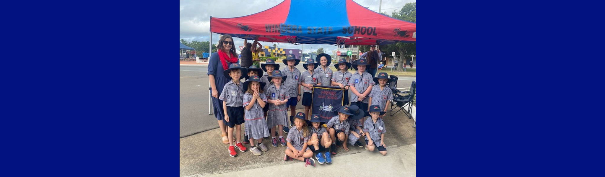 Windera State School students at an athletics carnival